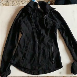 black lulemon jacket. with pockets. size 4